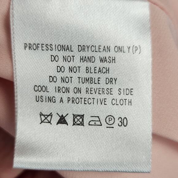 Free People x Fame & Partners Allegra Long Pleated Dress Pink Women’s SZ 8 - Picture 16 of 16